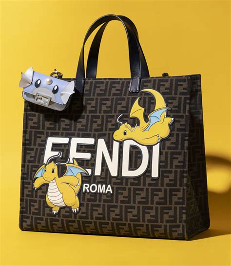 fendi pokemon bag|pokemon fendi line anime.